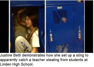 Student Catches Teacher Stealing from Students Backpacks