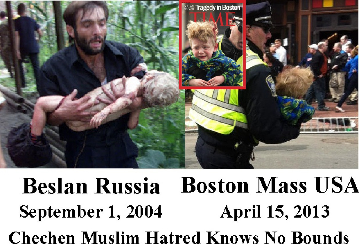 Children Of Beslan Terrorists, Bring Their Slaughtering Ways To Boston