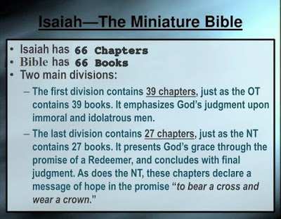 Book Of Isaiah, A Miniature Bible