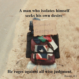 Proverb 18:1 Desperado