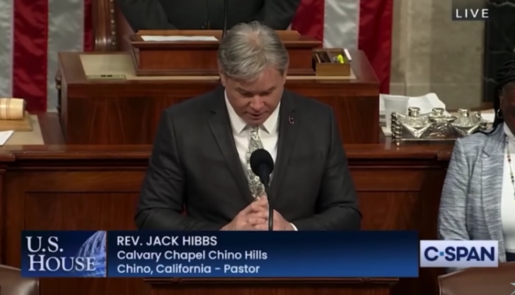 Jack Hibbs Gets Flack For Mentioning Jesus Name In Prayer Before Congress